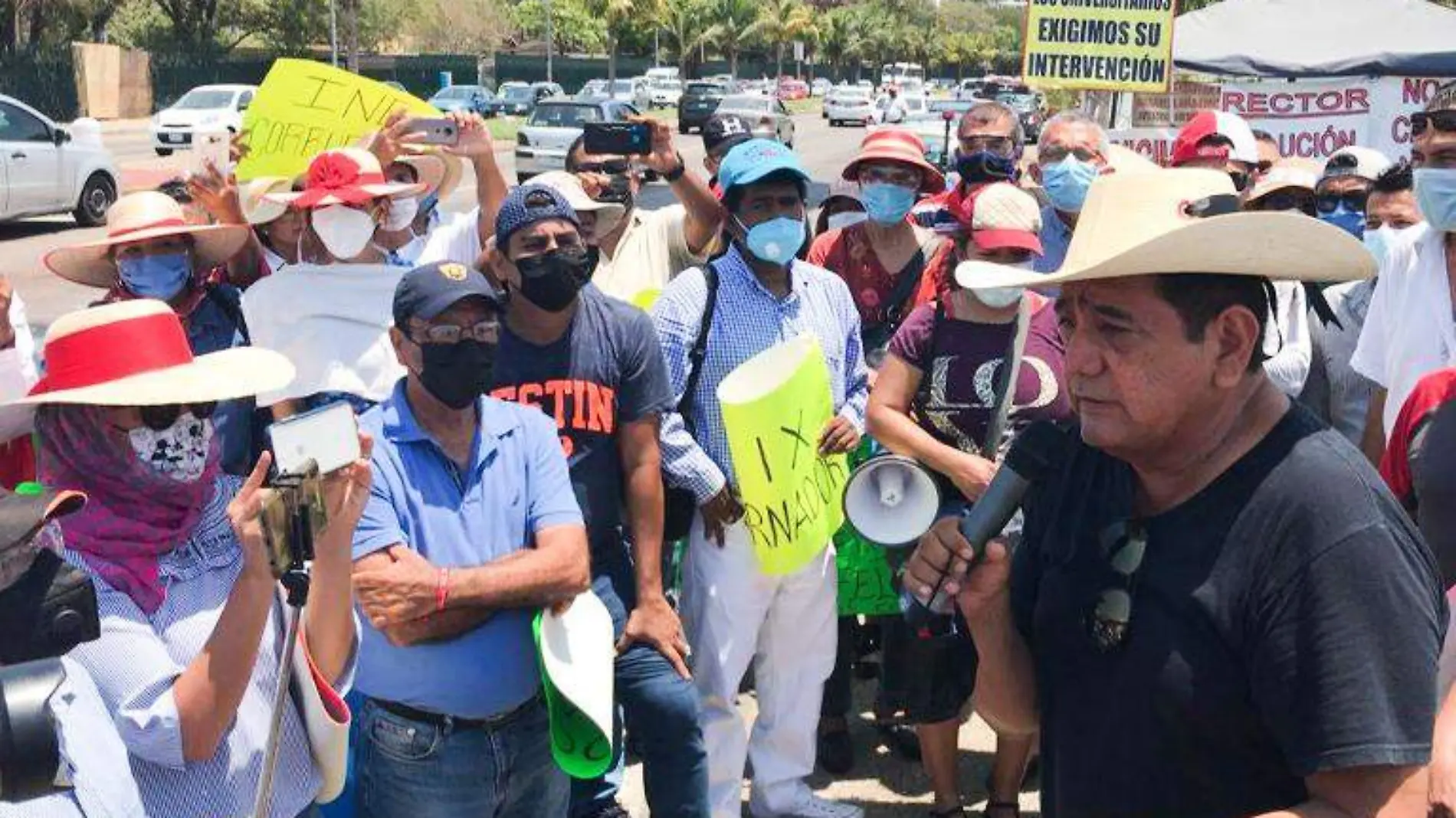 felix salgado protestas aca